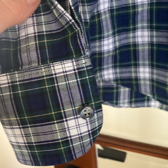 Mens long sleeve dsquared plaid long sleeve - Picture 4 of 7